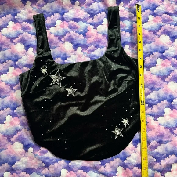 VS • Very Sexy Star Struck Shine Velvet Corset Bra Top - Picture 8 of 13